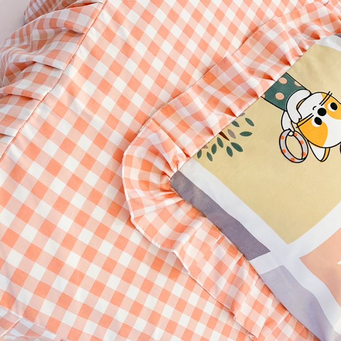 91家纺网 家纺一手货源 找家纺 梦之岛 2020新款加厚磨毛四件套 快乐空间