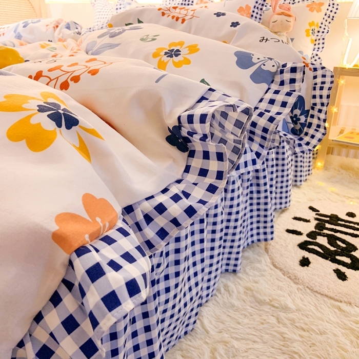 91家纺网 家纺一手货源 找家纺 梦之岛 2020新款加厚磨毛四件套 蜜蜂