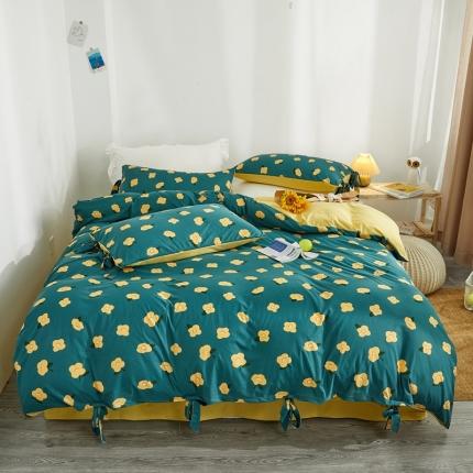 91家纺网 家纺一手货源 找家纺 （总）眠屿 2020新款针织棉四件套