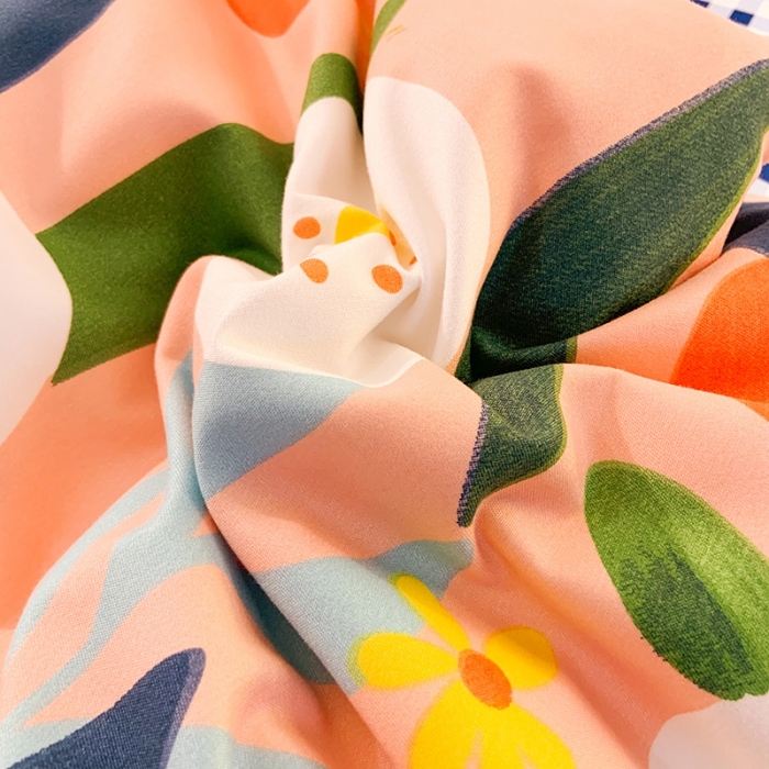 91家纺网 家纺一手货源 找家纺 梦之岛 2020新款加厚磨毛四件套 心花绽放