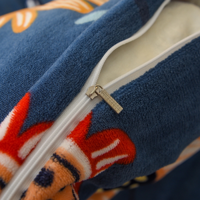 91家纺网 家纺一手货源 找家纺 仟网汇2020牛奶绒水晶绒魔法绒法莱绒金貂绒四件套艳丽夺目蓝