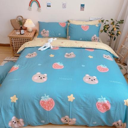 91家纺网 家纺一手货源 找家纺 （总）沐棉家居 2020新款全棉13370四件套