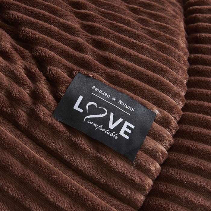 91家纺网 家纺一手货源 找家纺 被多多 2022新款魔法绒冬被四件套 咖啡色