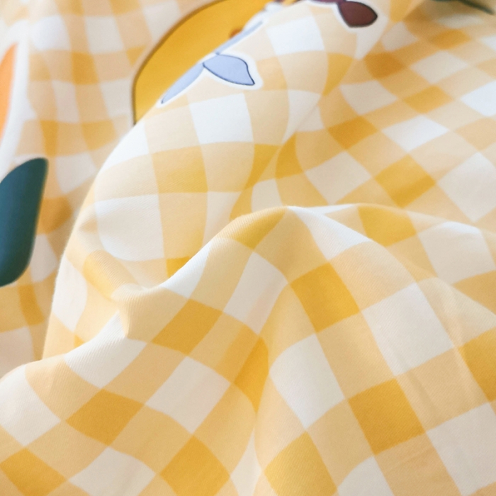 91家纺网 家纺一手货源 找家纺 HL原创新款13372全棉四件套夜晚网红风实拍图 花花酱