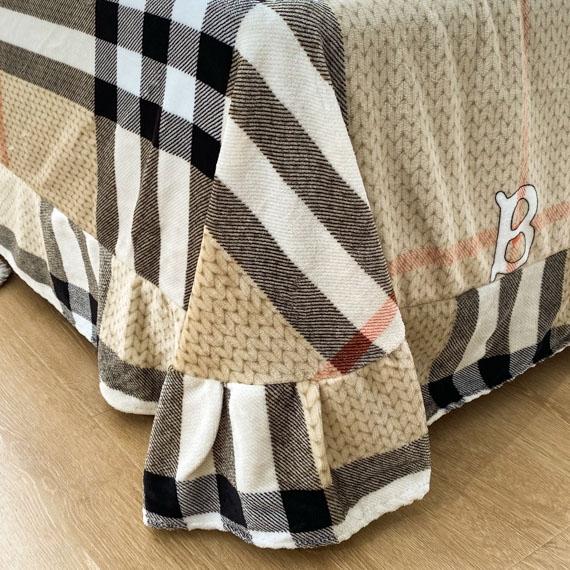 91家纺网 家纺一手货源 找家纺 （总）妖妖家纺 2020新款花边牛奶绒四件套