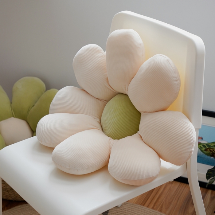 91家纺网 家纺一手货源 找家纺 （总）希诺 2020新款朵朵系列-小雏菊抱枕