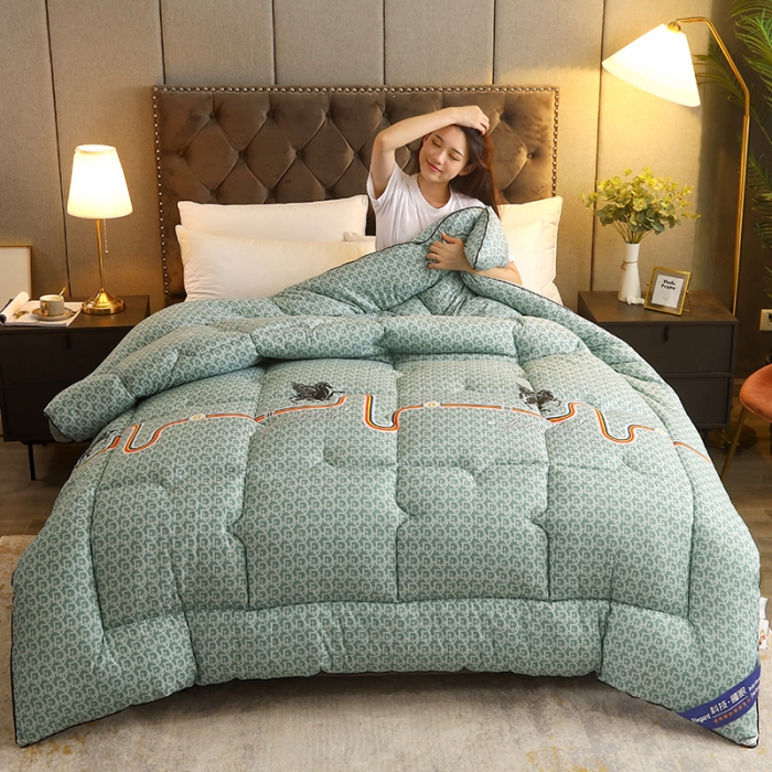 91家纺网 家纺一手货源 找家纺 （总）畅销被业 2020新款德芙棉羽丝绒冬被