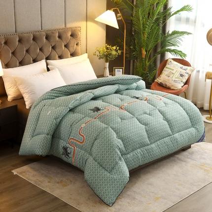 91家纺网 家纺一手货源 找家纺 （总）畅销被业 2020新款德芙棉羽丝绒冬被