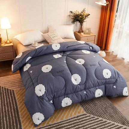 91家纺网 家纺一手货源 找家纺 （总）畅销被业 2020新款海藻棉冬被