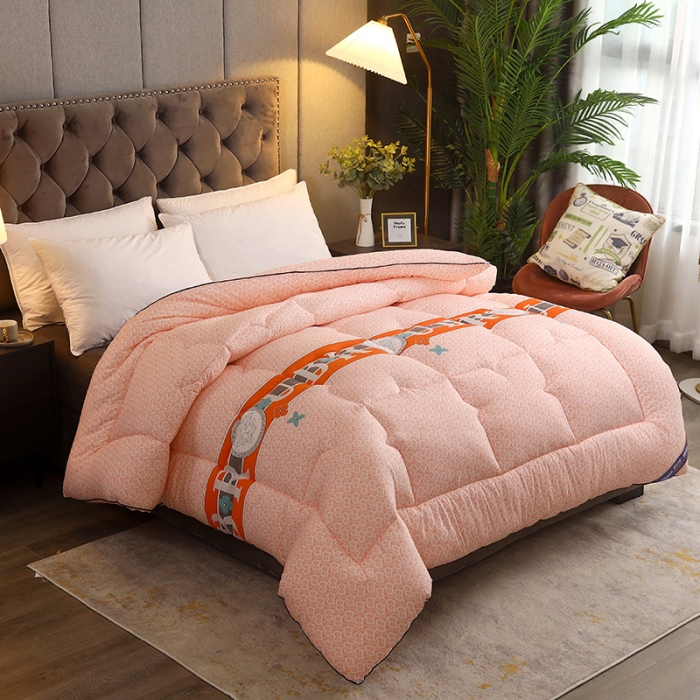 91家纺网 家纺一手货源 找家纺 畅销被业 2020新款德芙棉羽丝绒冬被 爱尔兰-玉