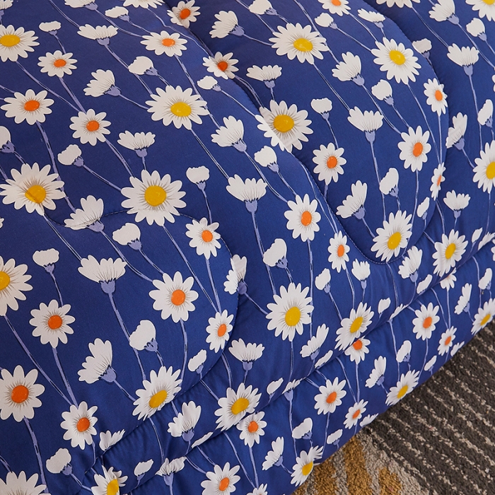 91家纺网 家纺一手货源 找家纺 畅销被业 2020新款海藻棉冬被 雏菊