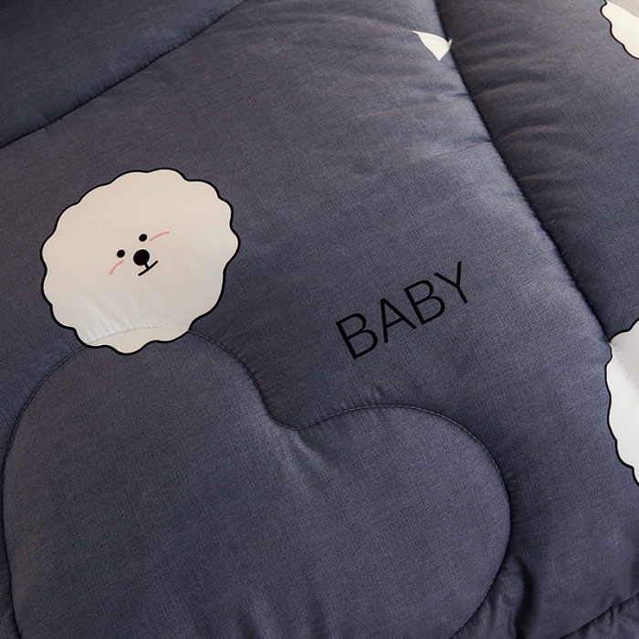 91家纺网 家纺一手货源 找家纺 畅销被业 2020新款海藻棉冬被 可爱洋洋