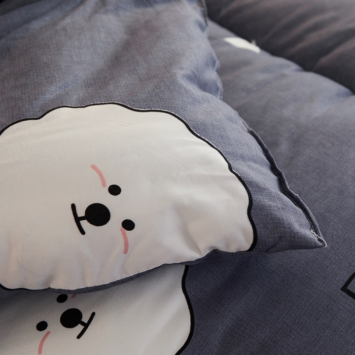 91家纺网 家纺一手货源 找家纺 畅销被业 2020新款海藻棉冬被 可爱洋洋