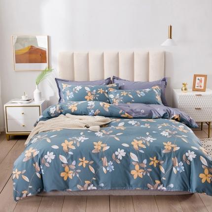 91家纺网 家纺一手货源 找家纺 （总）星期三 2020年8月新款全棉13372四件套（加老板微信有会员价）