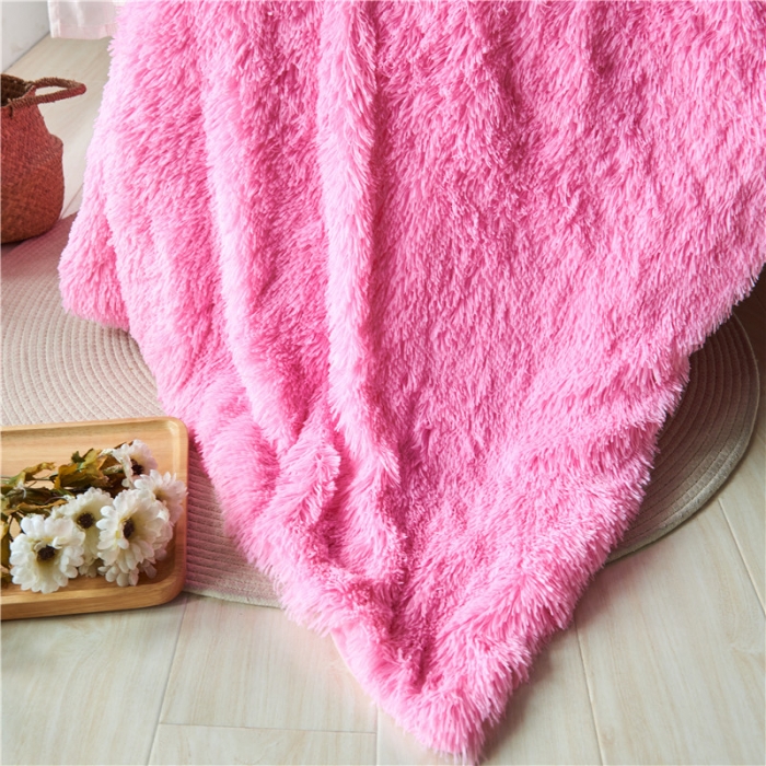 91家纺网 家纺一手货源 找家纺 （汇总）品尚嘉2025水貂绒毛毯长毛绒法莱绒双层跨境外贸毯子