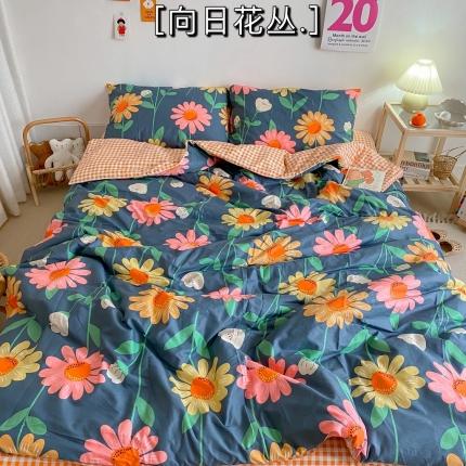 91家纺网 家纺一手货源 找家纺 （总）星期八 2020新款全棉13070开学四件套