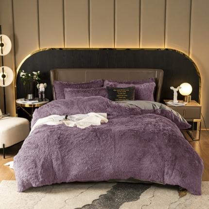 91家纺网 家纺一手货源 找家纺 （总）意尚风情 2020新款水貂绒四件套