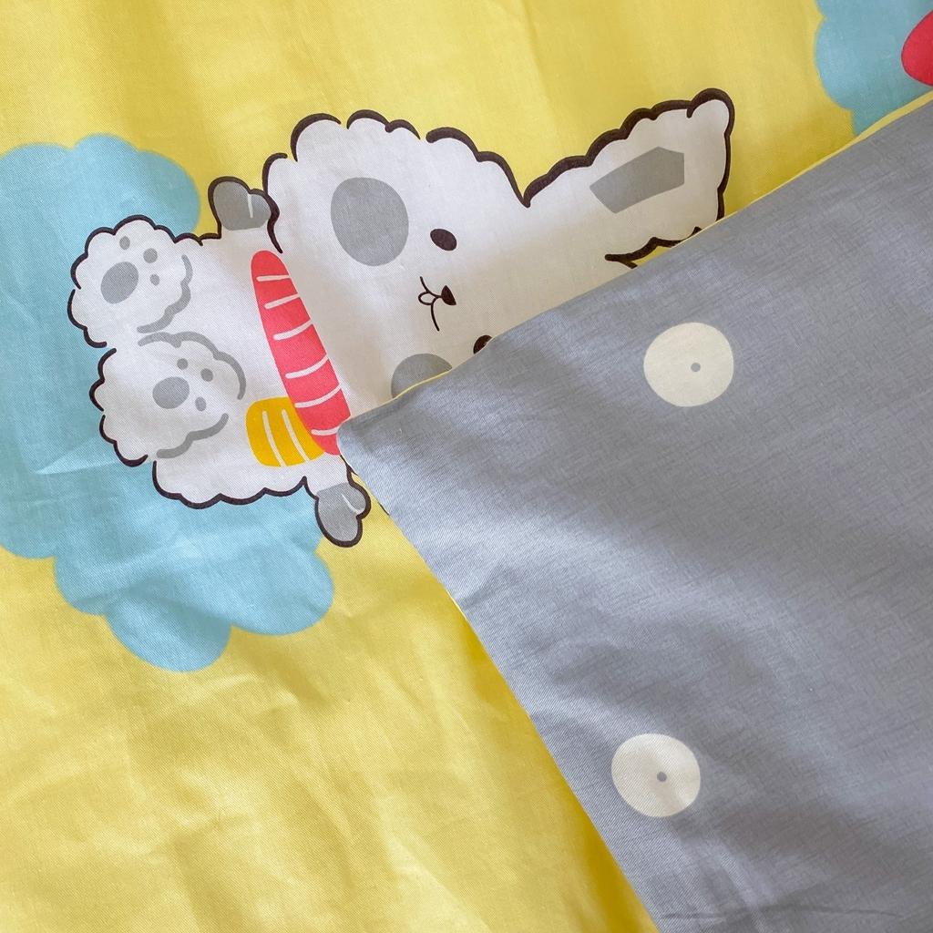 91家纺网 家纺一手货源 找家纺 星期八 2020新款全棉13070开学四件套 彩虹熊