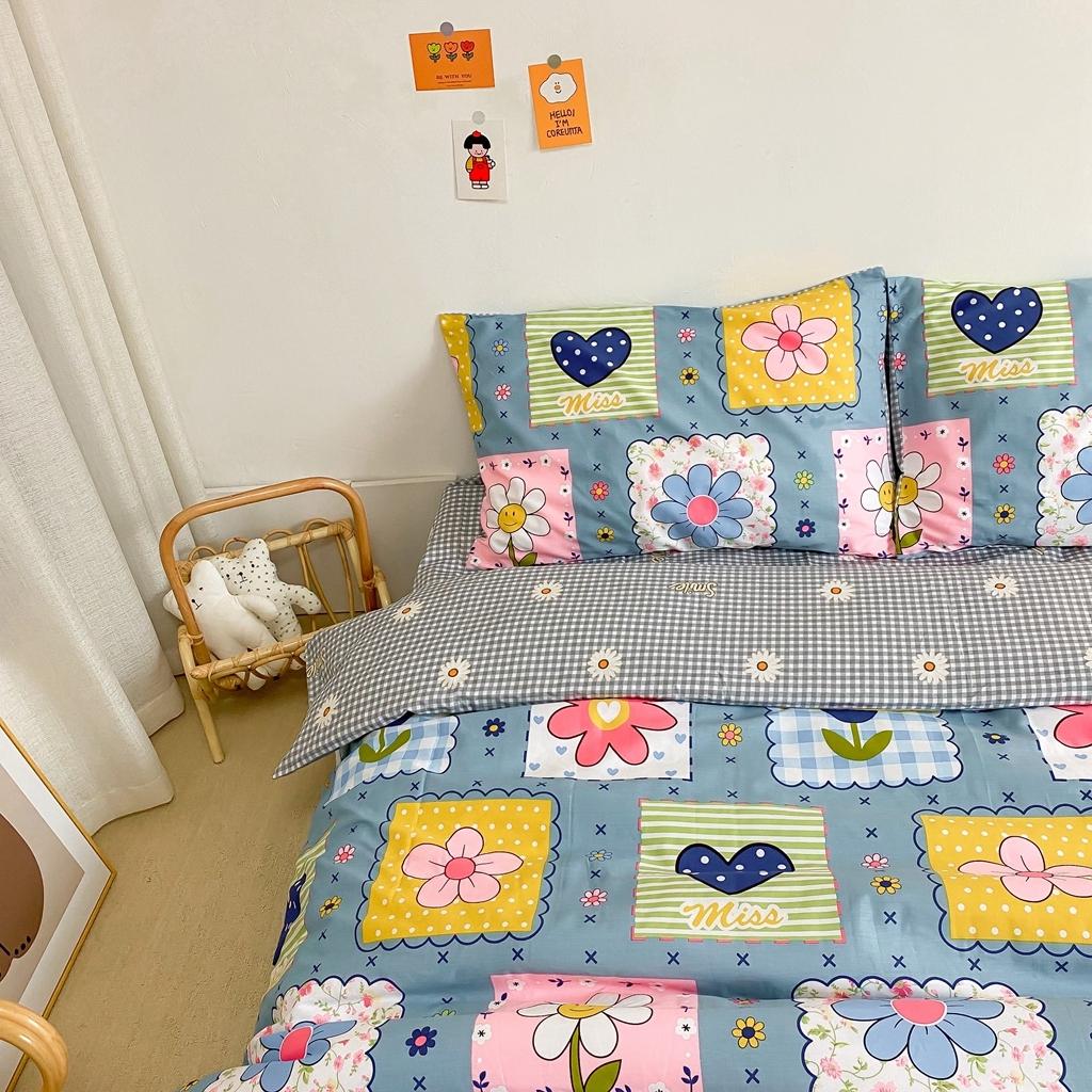 91家纺网 家纺一手货源 找家纺 星期八 2020新款全棉13070开学四件套 格子花花