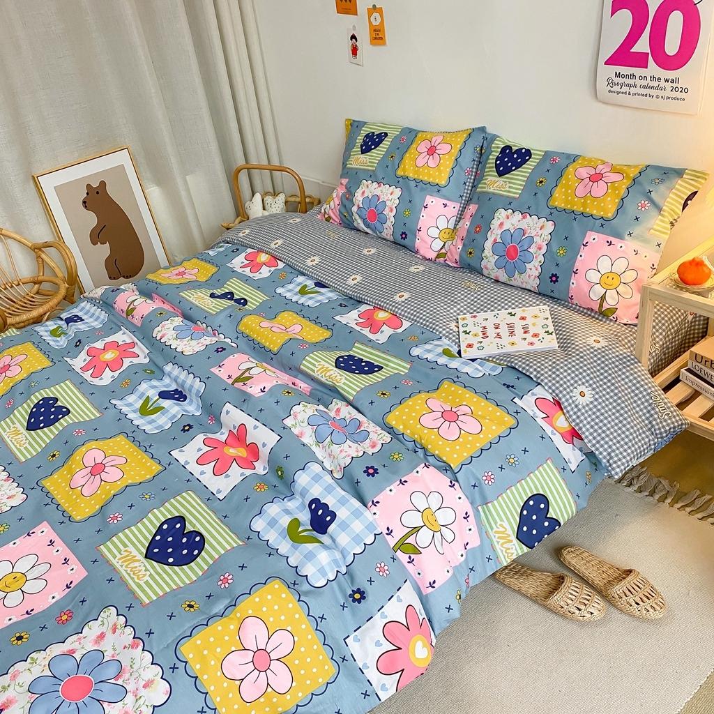 91家纺网 家纺一手货源 找家纺 星期八 2020新款全棉13070开学四件套 格子花花