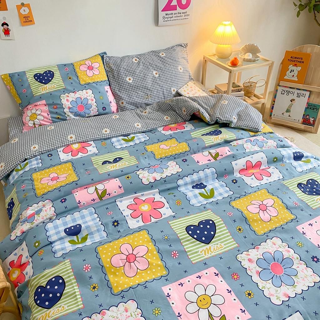 91家纺网 家纺一手货源 找家纺 星期八 2020新款全棉13070开学四件套 格子花花