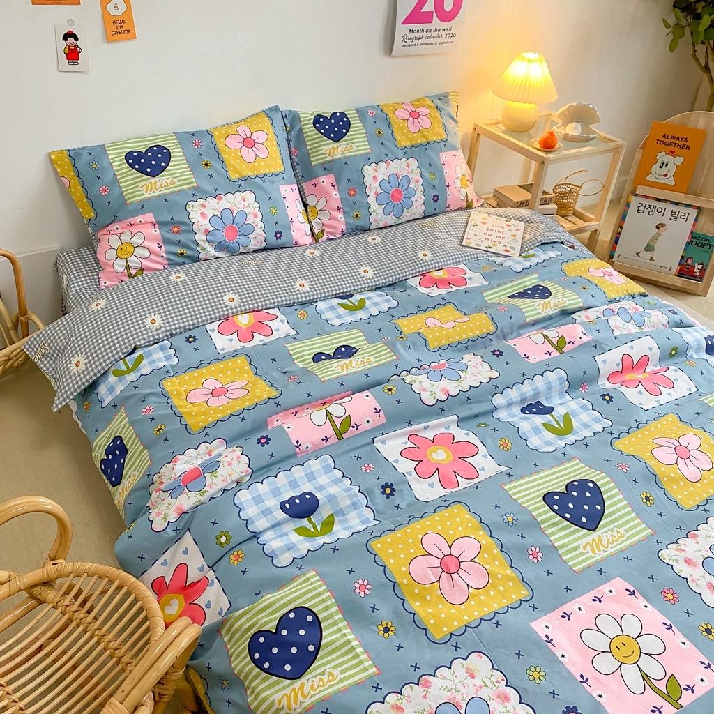 91家纺网 家纺一手货源 找家纺 星期八 2020新款全棉13070开学四件套 格子花花