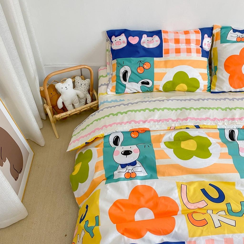 91家纺网 家纺一手货源 找家纺 星期八 2020新款全棉13070开学四件套 格子汪