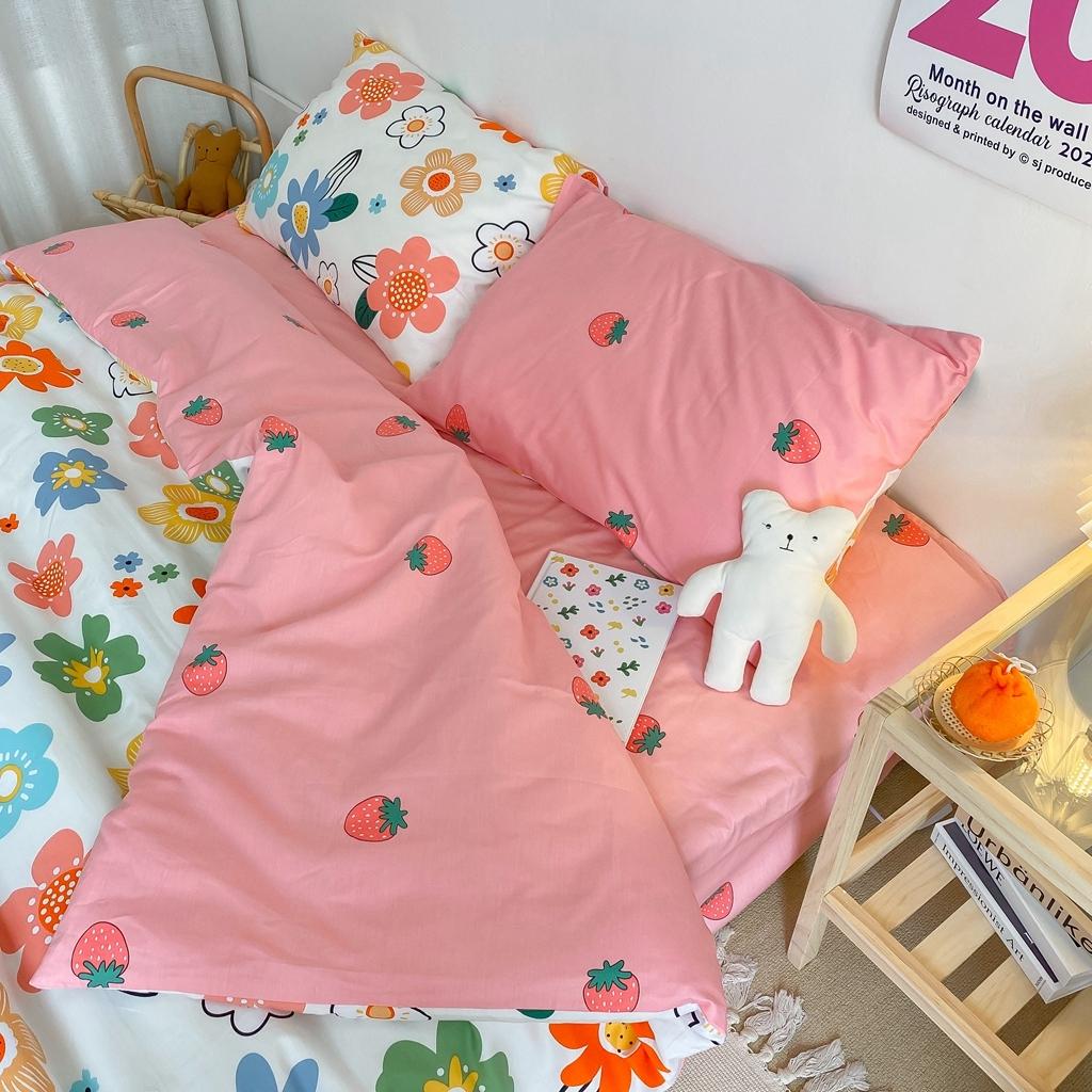 91家纺网 家纺一手货源 找家纺 星期八 2020新款全棉13070开学四件套 花漫