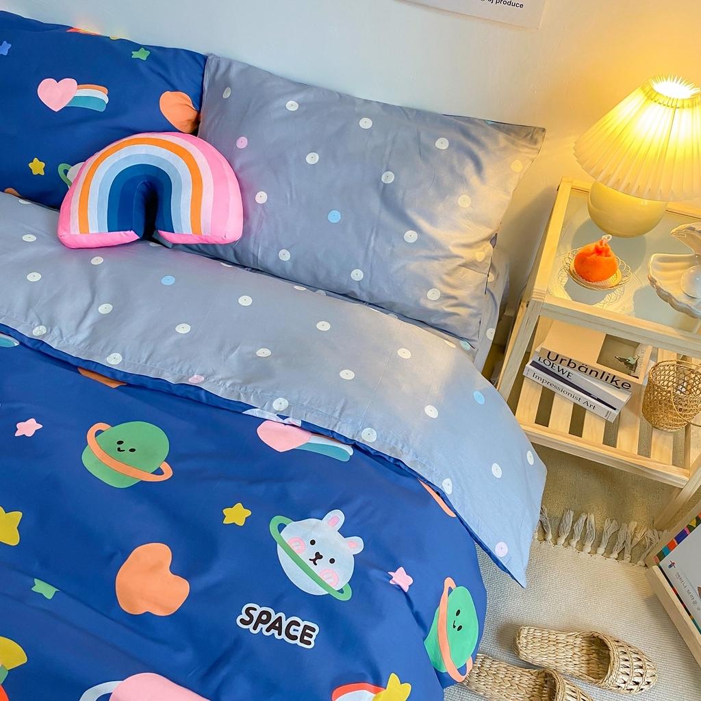 91家纺网 家纺一手货源 找家纺 星期八 2020新款全棉13070开学四件套 星际穿越