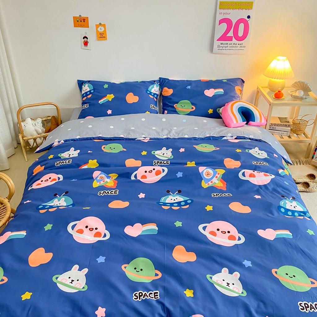 91家纺网 家纺一手货源 找家纺 星期八 2020新款全棉13070开学四件套 星际穿越