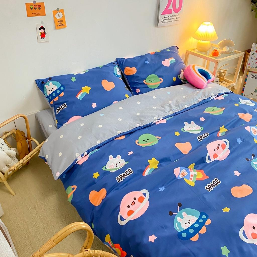 91家纺网 家纺一手货源 找家纺 星期八 2020新款全棉13070开学四件套 星际穿越