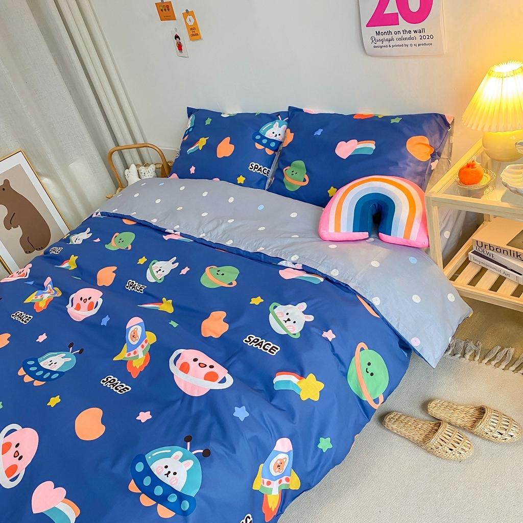 91家纺网 家纺一手货源 找家纺 星期八 2020新款全棉13070开学四件套 星际穿越