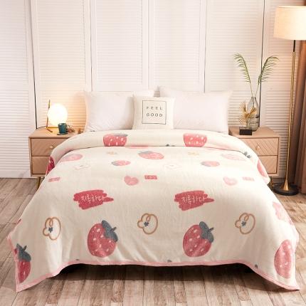 91家纺网 家纺一手货源 找家纺 （总）曼町 2020新品零静电加厚毛毯珊瑚绒法莱绒雪花绒