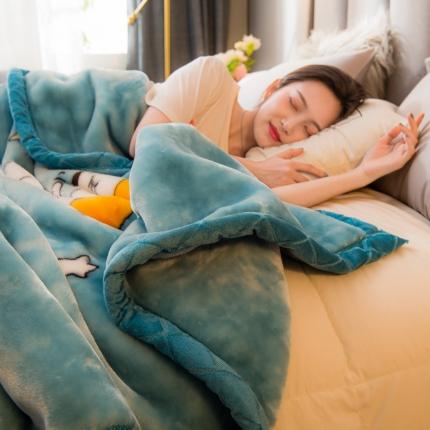 91家纺网 家纺一手货源 找家纺 （总）新印象 2024新款拉舍尔毛毯