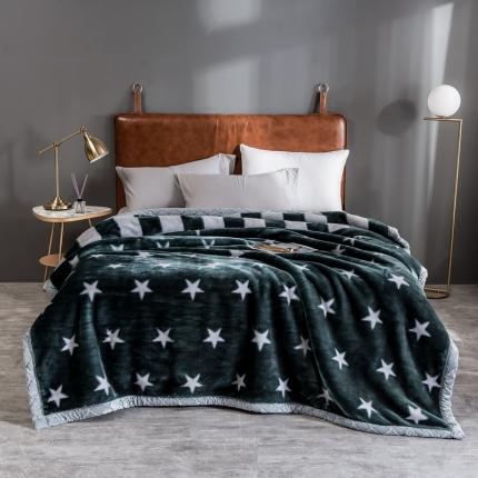 91家纺网 家纺一手货源 找家纺 （总）新印象 2020新款春暖花开拉舍尔毛毯