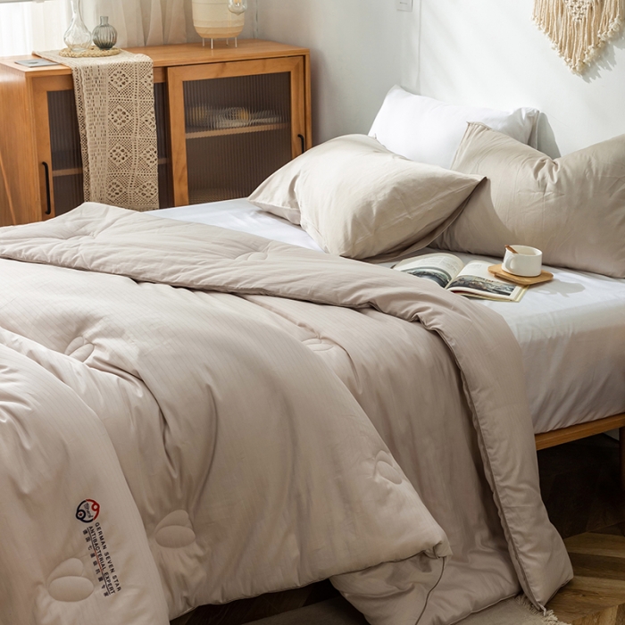 91家纺网 家纺一手货源 找家纺 （总）2020新款德国A级抗菌技术纯棉大豆被 冬被春秋被夏被