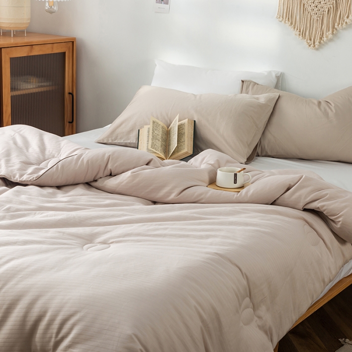 91家纺网 家纺一手货源 找家纺 （总）2020新款德国A级抗菌技术纯棉大豆被 冬被春秋被夏被