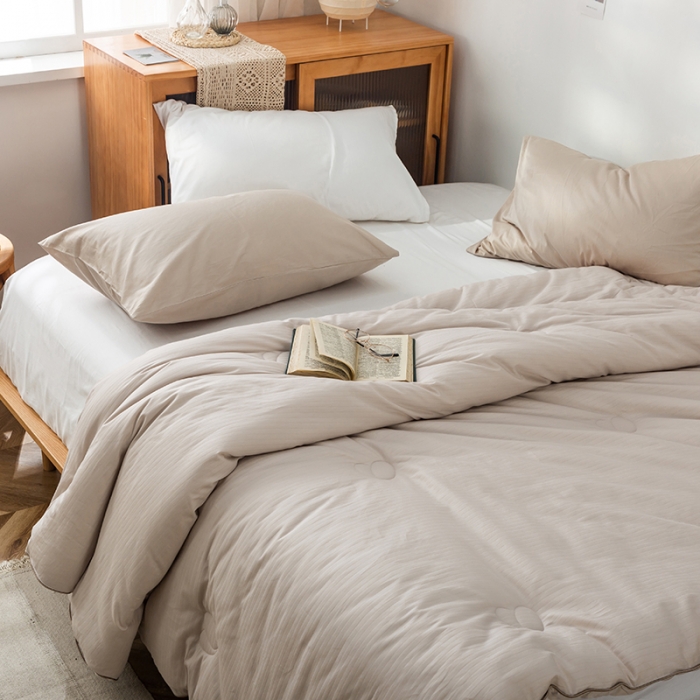 91家纺网 家纺一手货源 找家纺 （总）2020新款德国A级抗菌技术纯棉大豆被 冬被春秋被夏被