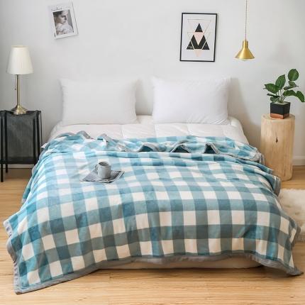 91家纺网 家纺一手货源 找家纺 （总）卡奥2020新款单层加厚毛毯休闲云貂绒盖毯法莱绒空调毯