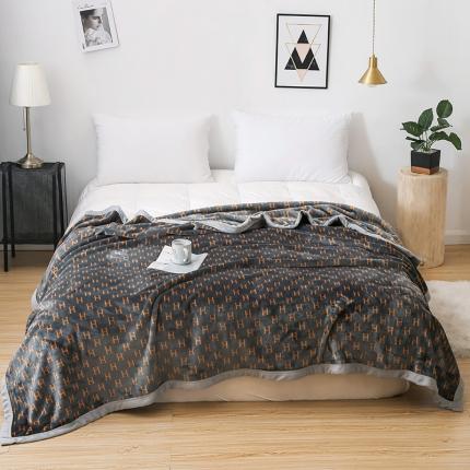 91家纺网 家纺一手货源 找家纺 （总）卡奥2020新款单层加厚毛毯休闲云貂绒盖毯法莱绒空调毯