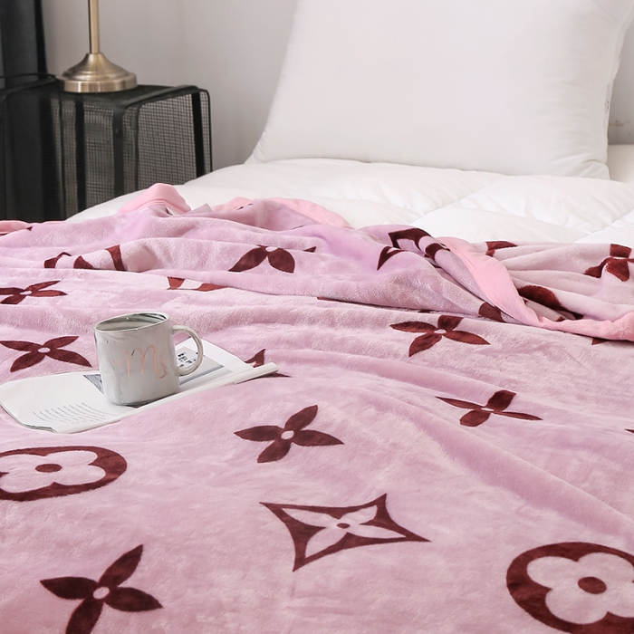 91家纺网 家纺一手货源 找家纺 （总）卡奥2020新款单层加厚毛毯休闲云貂绒盖毯法莱绒空调毯