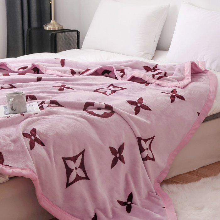 91家纺网 家纺一手货源 找家纺 （总）卡奥2020新款单层加厚毛毯休闲云貂绒盖毯法莱绒空调毯