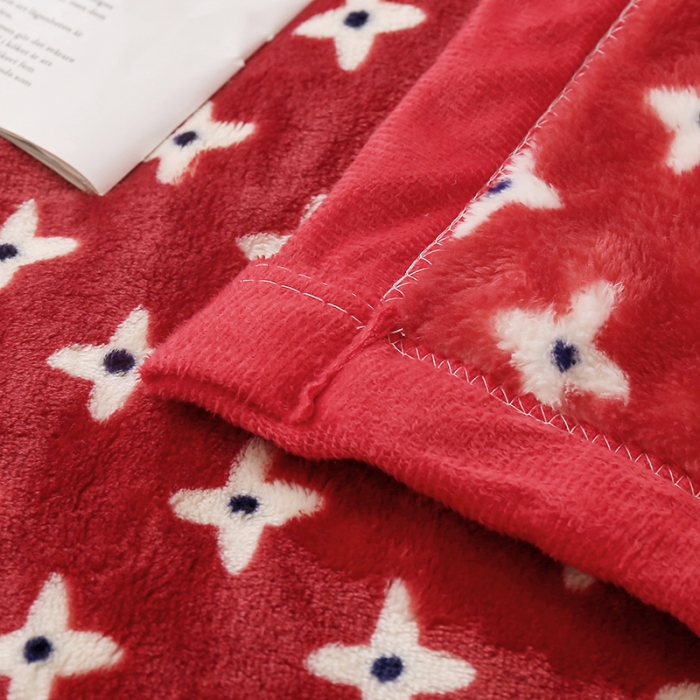 91家纺网 家纺一手货源 找家纺 卡奥 2020新款单层加厚云毯 花夏