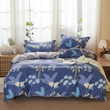 91家纺网 家纺一手货源 找家纺 （总）懒猫 2020新款全棉活性磨毛四件套