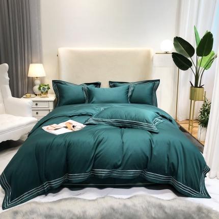 91家纺网 家纺一手货源 找家纺 （总）馨蕊家居 2021新款100s极光匹马绒棉四件套