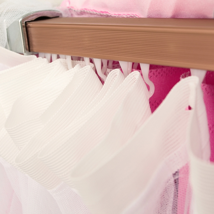 91家纺网 家纺一手货源 找家纺 迪凡保罗 2021新款C08导轨遮光帘学生蚊帐 仙人掌