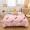 91家纺网 家纺一手货源 找家纺 （总）桃子家居家居新品加厚牛奶绒洋气碎花少女系列四件套法莱