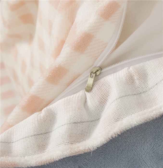 91家纺网 家纺一手货源 找家纺 青竹苑韩版牛奶绒四件套法莱绒水晶雕花绒加厚保暖 水晶之恋-兰