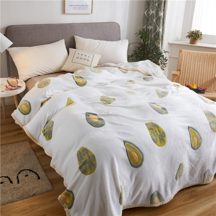 91家纺网 家纺一手货源 找家纺 （总）曼町 2020新品零静电加厚毛毯珊瑚绒法莱绒雪花绒