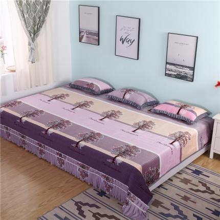 91家纺网 家纺一手货源 找家纺 （总）冬然 2020新款水晶绒榻榻米床盖炕盖